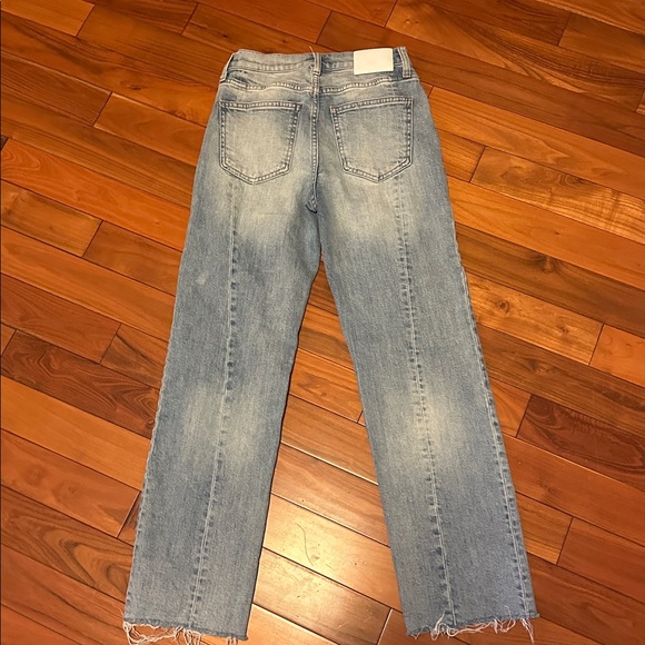 Denim Forum The Arlo Hi-Rise Straight Jean - Picture 4 of 4